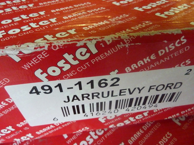 Jarrulevyt Ford Fiesta vm 76-89