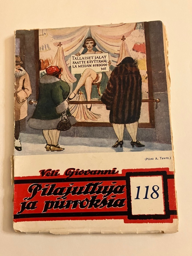 Veli Giovanni : Pilajuttuja ja piirroksia 118