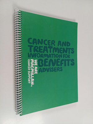 Cancer and treatment information for benefits advisers bo...
