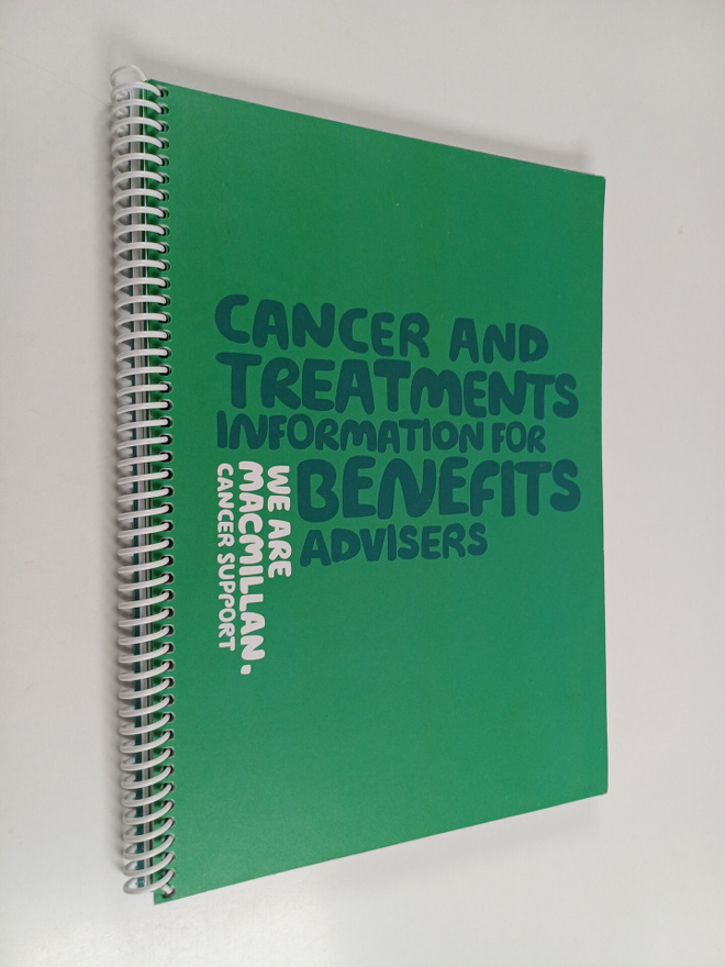 Cancer and treatment information for benefits advisers bo...