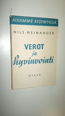 Nils Meinander : Verot ja hyvinvointi