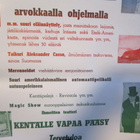 Mannermainen Tivoli mainos juliste 1962 2kpl - pikkukuva 1
