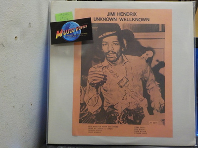 JIMI HENDRIX - UNKNOWN WELLKNOWN M-/M- LP