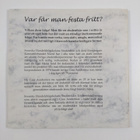 Sten Enbom : Var får man festa fritt? En historisk berätt... - pikkukuva 2