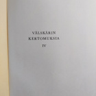 Zacharias Topelius : Välskärin kertomuksia 4 - pikkukuva 3