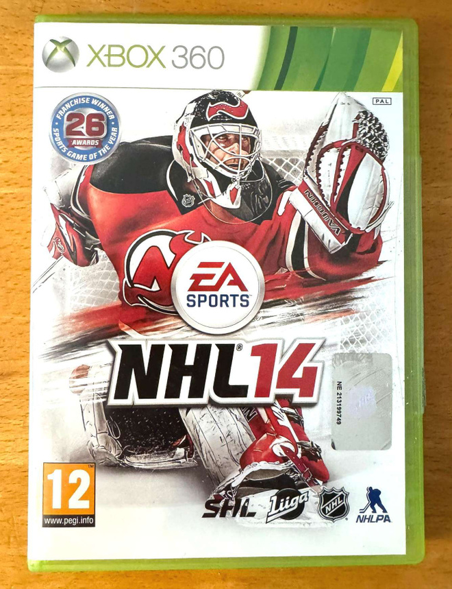 XBOX360-peli: "NHL-14"