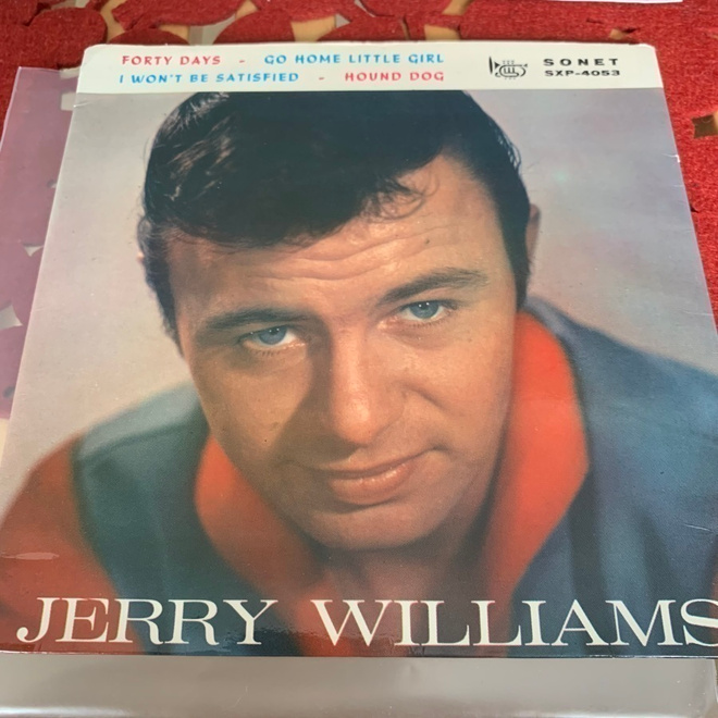JERRY WILLIAMS & The Violents: Forty Days - EP'*SWE 1963