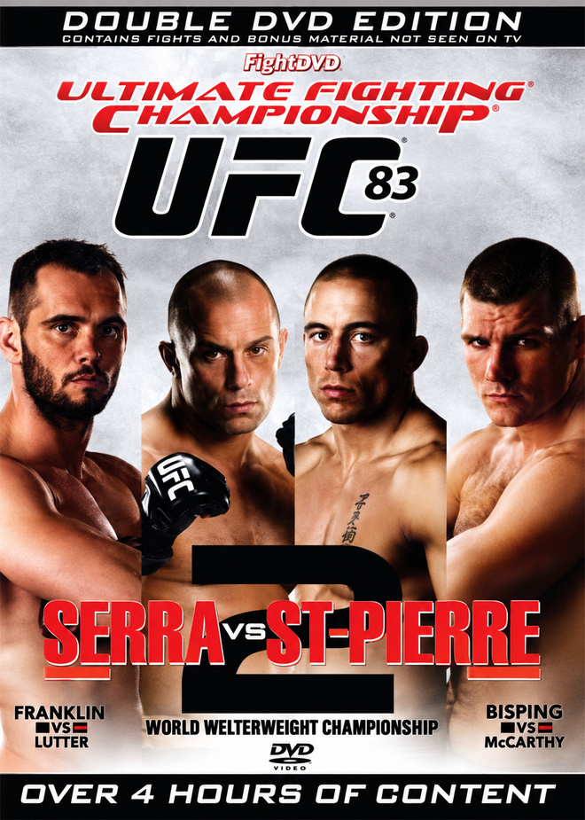 UFC 83 - Serra Vs St. Pierre (2008) 2 DVD