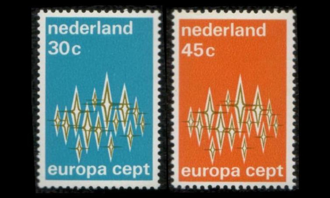 Alankomaat 987-8 ** Europa (1972)