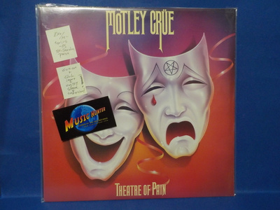 MÖTLEY CRUE - THEATRE OF PAIN EX+/M- 1ST U.S -85 PRESS LP