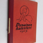 Punainen kalenteri 1929 : Työväenjärjestöjen tiedonantaja... - pikkukuva 1