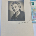 VANHA Valokuva Kenraalitar Marie Wetzer + Nimmari 1933 - pikkukuva 1