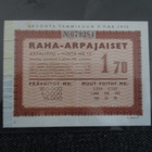RAHA ARPA VUODELTA 1970. (K15-S87) - pikkukuva 1