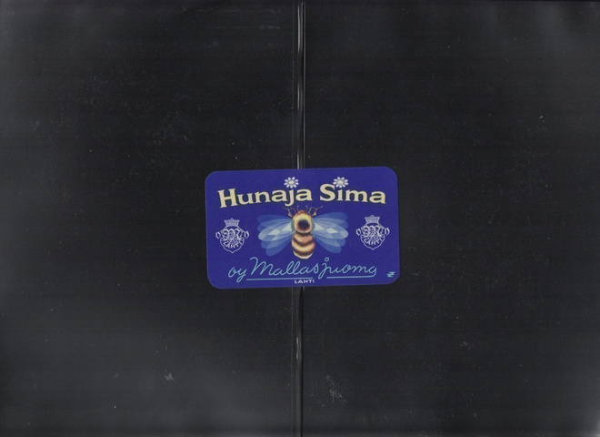 Mallasjuoma. Hunaja Sima.  Etiketti