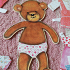 Paperinukke nalle - pikkukuva 2