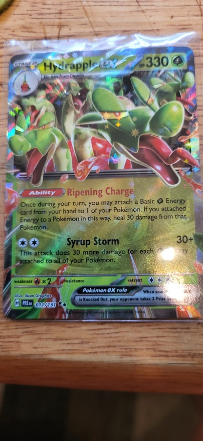 Hydrapple ex #11 Pokemon Prismatic Evolutions Double Rare
