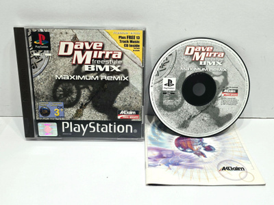 PS1 - Dave Mirra Freestyle BMX Maximum Remix