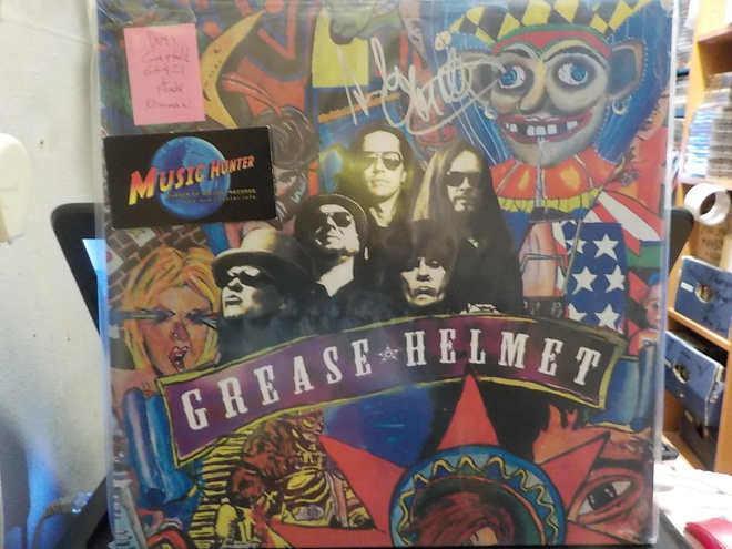 GREASE HELMET - S/T UUSI + MCCOY ANDY NIMMARI LP