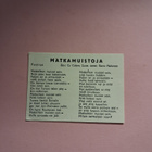Matkamuistoja. - pikkukuva 1