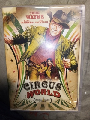 DVD CIRCUS WORLD ( JOHN WAYNE ) SIS POSTIKULU