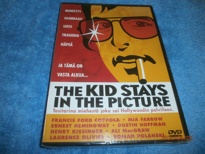 THE KID STAYS IN THE PICTURE   uusi   DVD