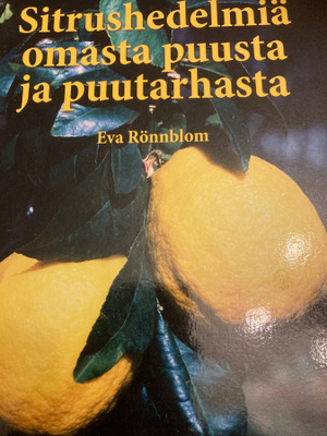 SITRUSHEDELMIÄ OMASTA PUUSTA JA PUUTARHASTA