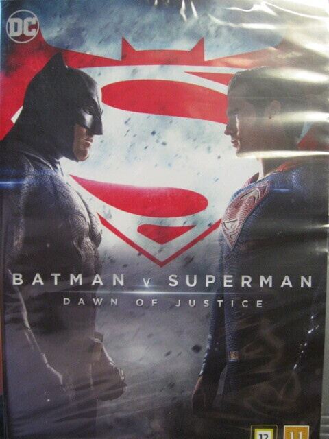 BATMAN V SUPERMAN DVD DAWN OF JUSTICE