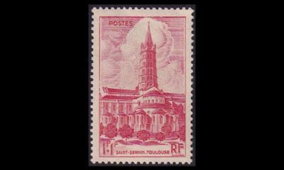 Ranska 773 ** Saint-Serninin basilika (1947)