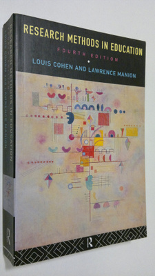 Louis Cohen : Research methods in education