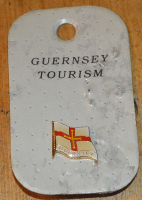 Guernsey saarten lippu pinssi