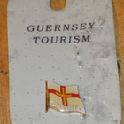 Guernsey saarten lippu pinssi - pikkukuva 1