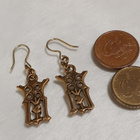 Kalevala Koru Neitsyt Marian Monogrammi-korvakorut k Pronssi - pikkukuva 2