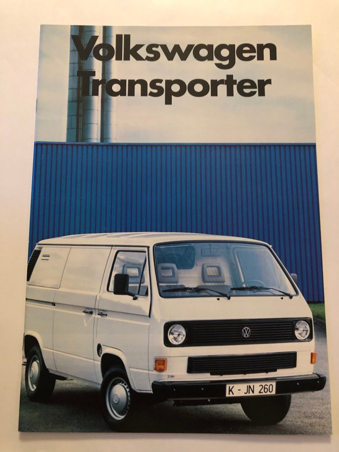 Myyntiesite - Volkswagen Transporter - 8/1985