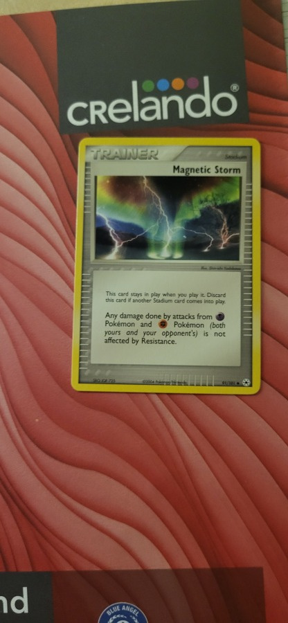 Magnetic Storm (HL 91) EX Hidden Legends card