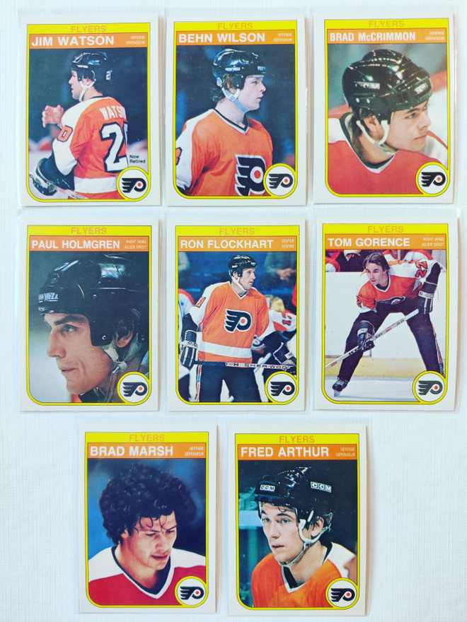 82-83 Opc - Philadelphia Flyers 8kpl