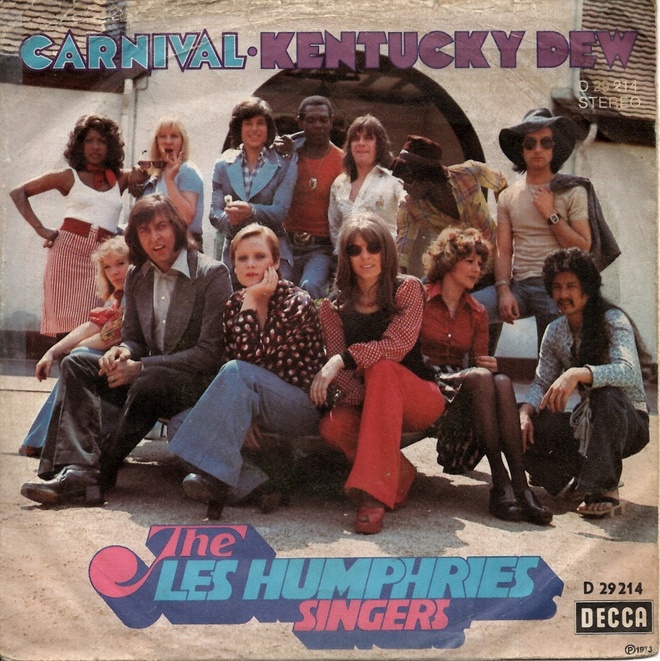 LES HUMPHRIES SINGERS: Carnival / Kentucky Dew  7"kk