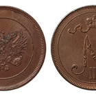 2x 10 penniä 1917 I ja II - hyväkuntoiset! - pikkukuva 2