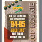 1994-95 Score - Redemption Card - 0,20 € / kpl - pikkukuva 2