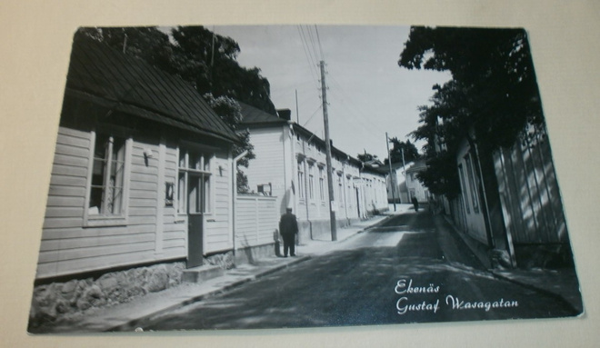 Ekenäs / Tammisaari, Gustaf Wasagatan, mv valokuvapk, ei p.