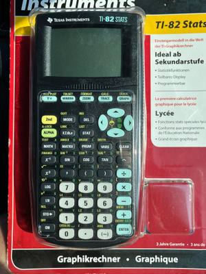 Texas Instruments TI-82 STATS, graafinen tieteislaskin