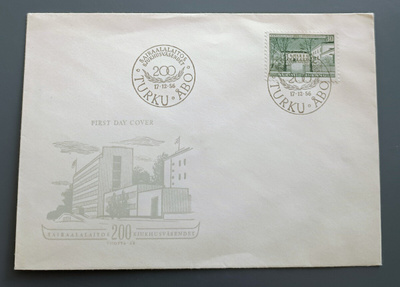 1956 FDC Sairaalalaitos
