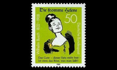 Saksa 1129 ** Wilhelm Busch (1982)
