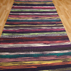 Värikäs puuvillamatto 200x74cm - pikkukuva 3