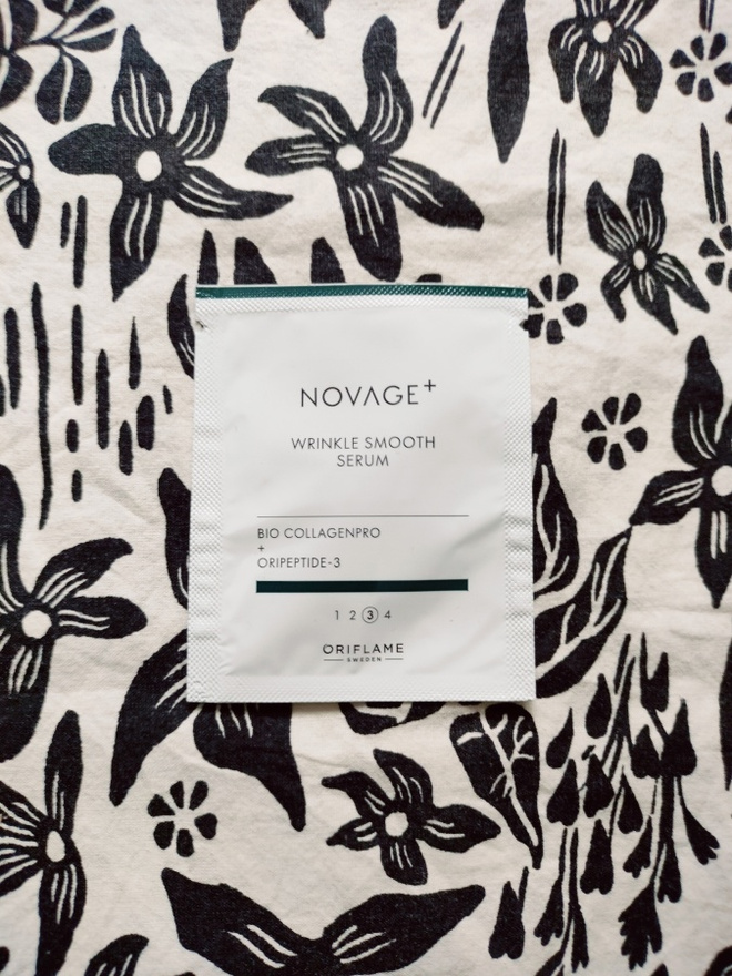 ~Oriflame Novage+ Wrinkle Smooth -seerumi (näyte)~
