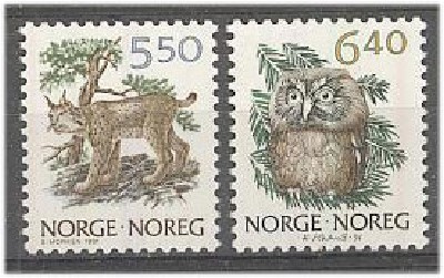 Norja Mi 1059-60 ++