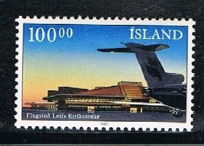 Islanti 1987 - Keflavikin uusi terminaali  ++