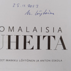 Markku Löytönen : Suomalaisia puheita (signeerattu) - pikkukuva 3