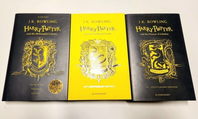 Harry Potter 1-3 20th Anniversary Hufflepuff Edition