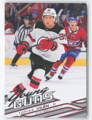 Topias Vilen 26-27 Upper Deck #204 Young Guns RC