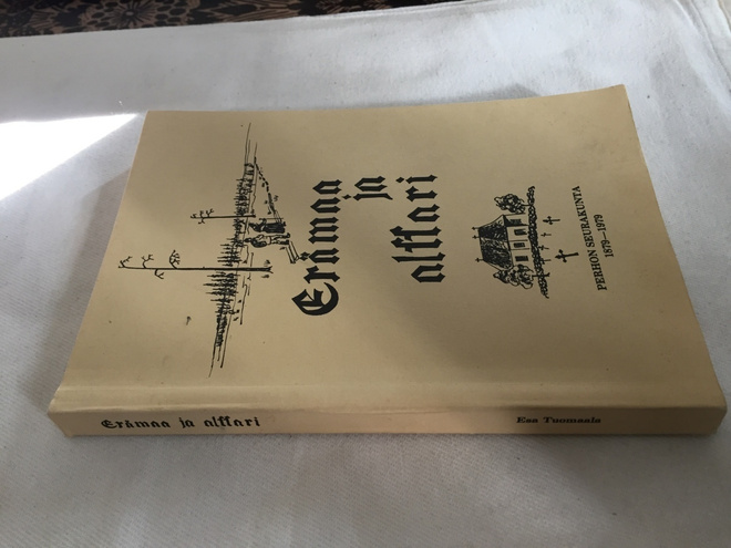 PERHON SEURAKUNTA ERÄMAA JA ALTTARI 1980 HYVÄ